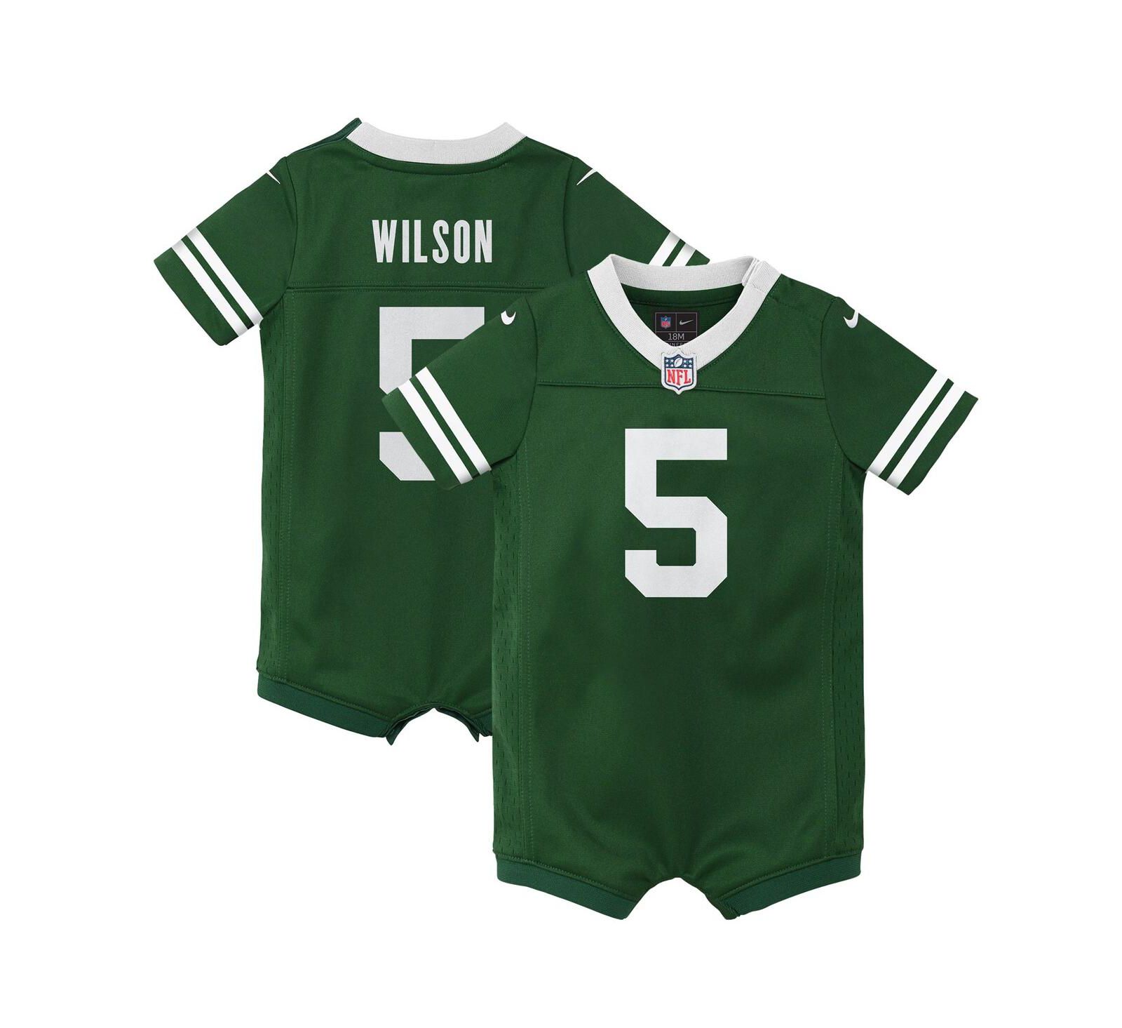 Детский комбинезон Nike Newborn Garrett Wilson Legacy Green New York Jets