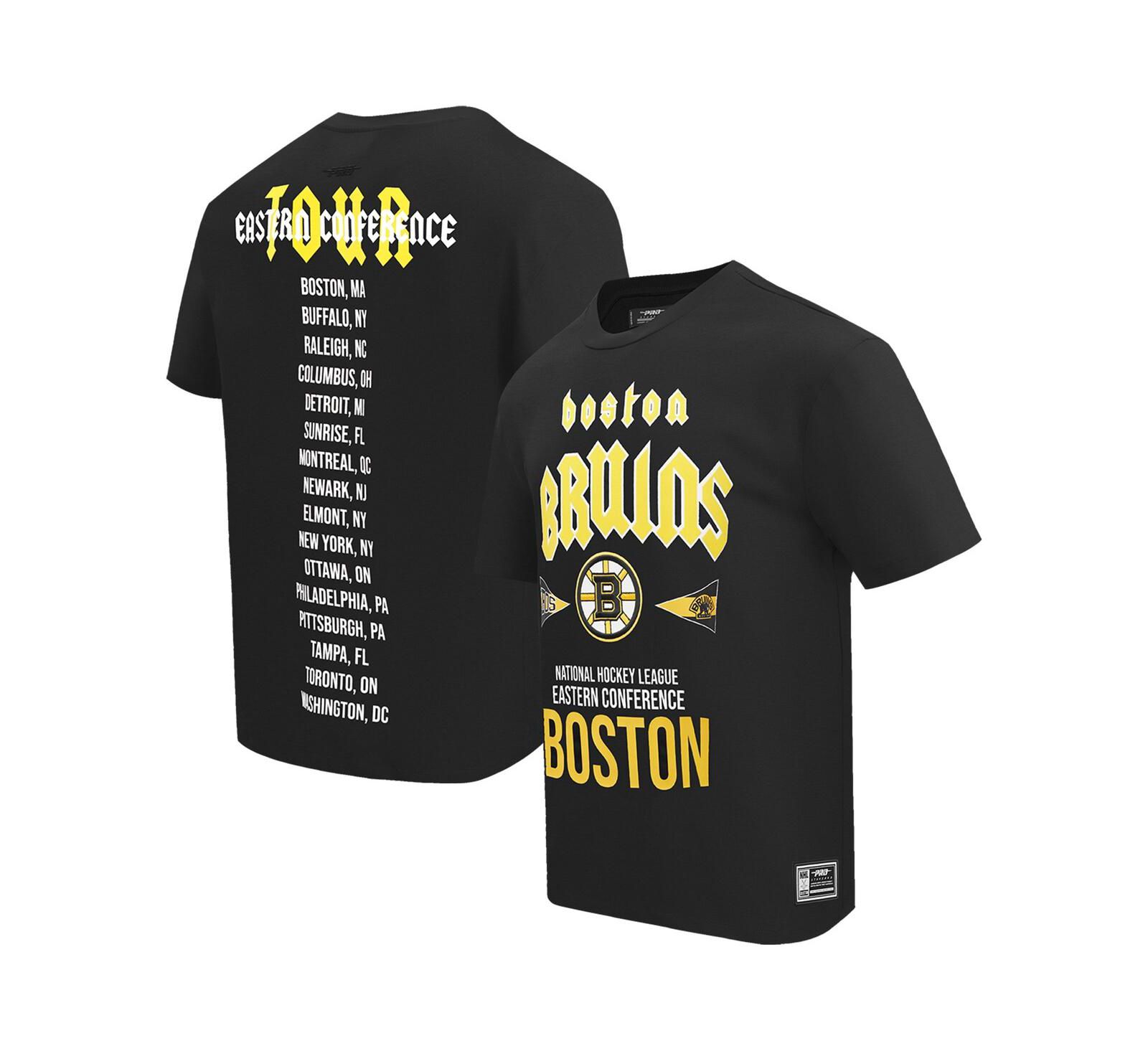 Pro Standard Мужская черная футболка Boston Bruins City Tour