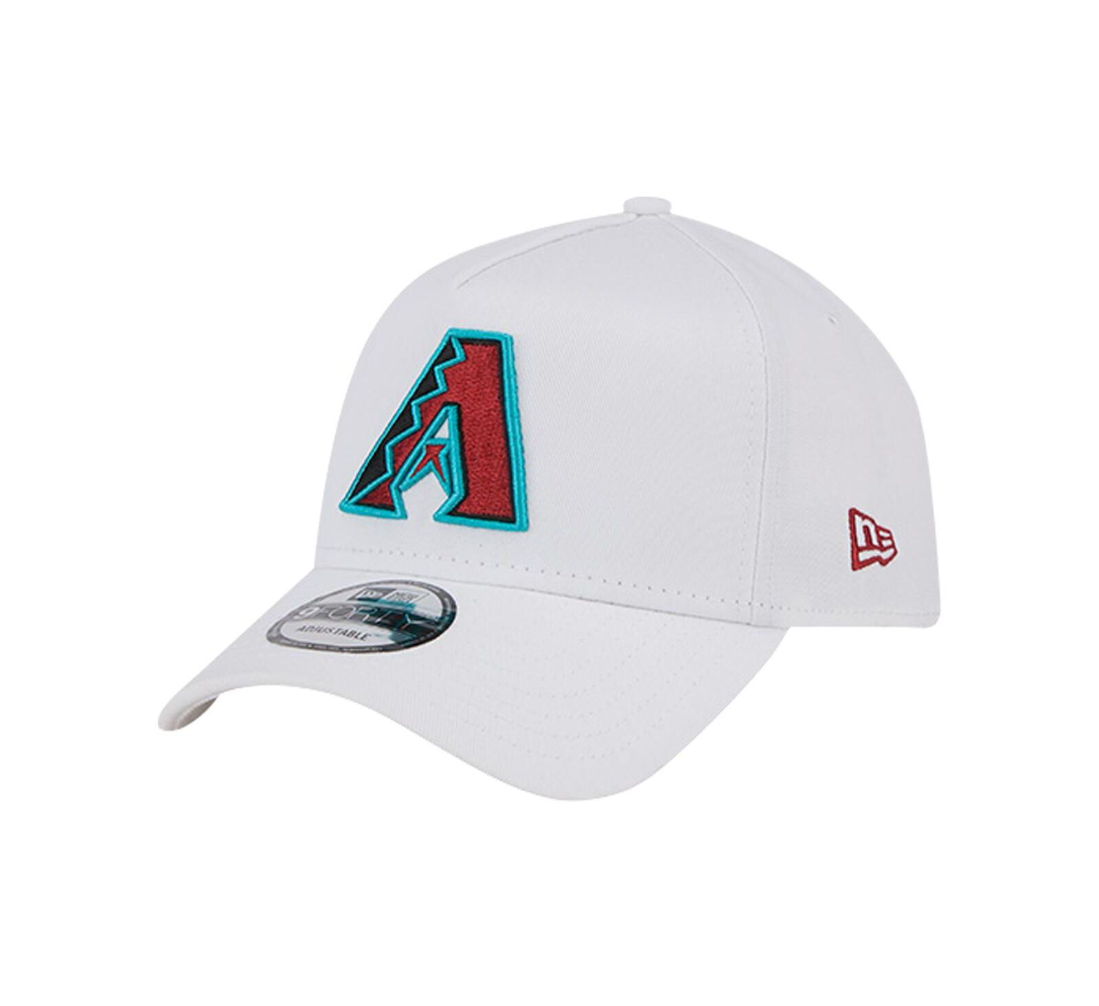 New Era Мужская белая кепка A-Frame 9FORTY Adjustable Arizona Diamondbacks TC