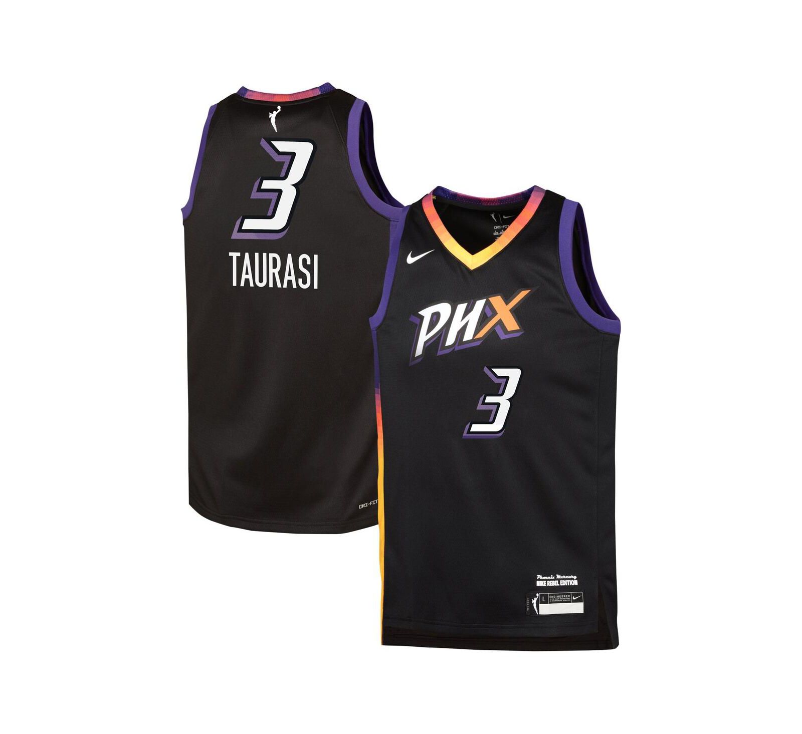Nike Джерси Nike Diana Taurasi Black Phoenix Mercury 2024 Rebel Edition