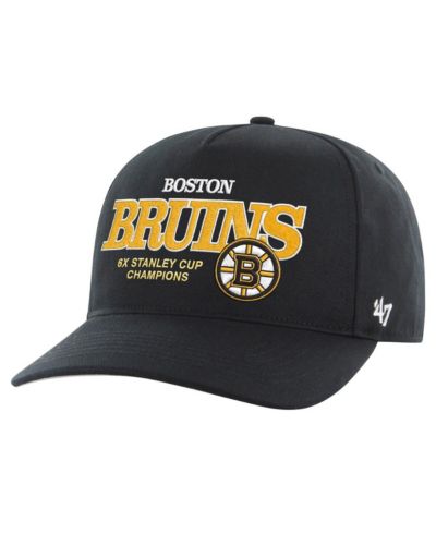 '47 Мужская регулируемая кепка Boston Bruins 6X Stanley Cup Champions