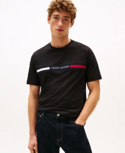 Tommy Hilfiger Men's Chest Insert Logo T-Shirt