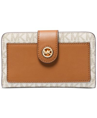 Кошелек Michael Kors Charm Logo Medium Tab Pocket Bifold