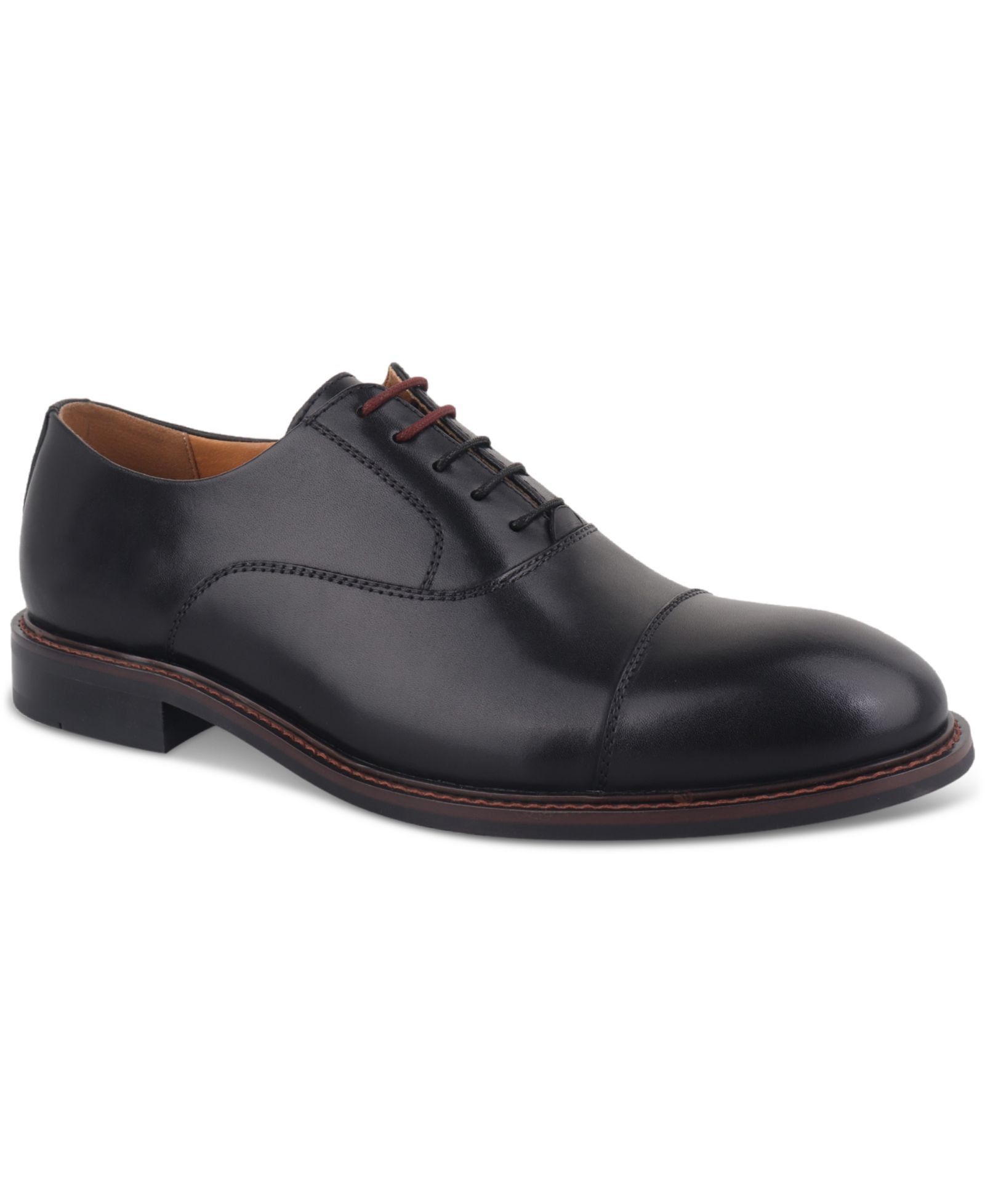 Мужские кожаные туфли Bar III Ashtonn Cap-Toe Oxford