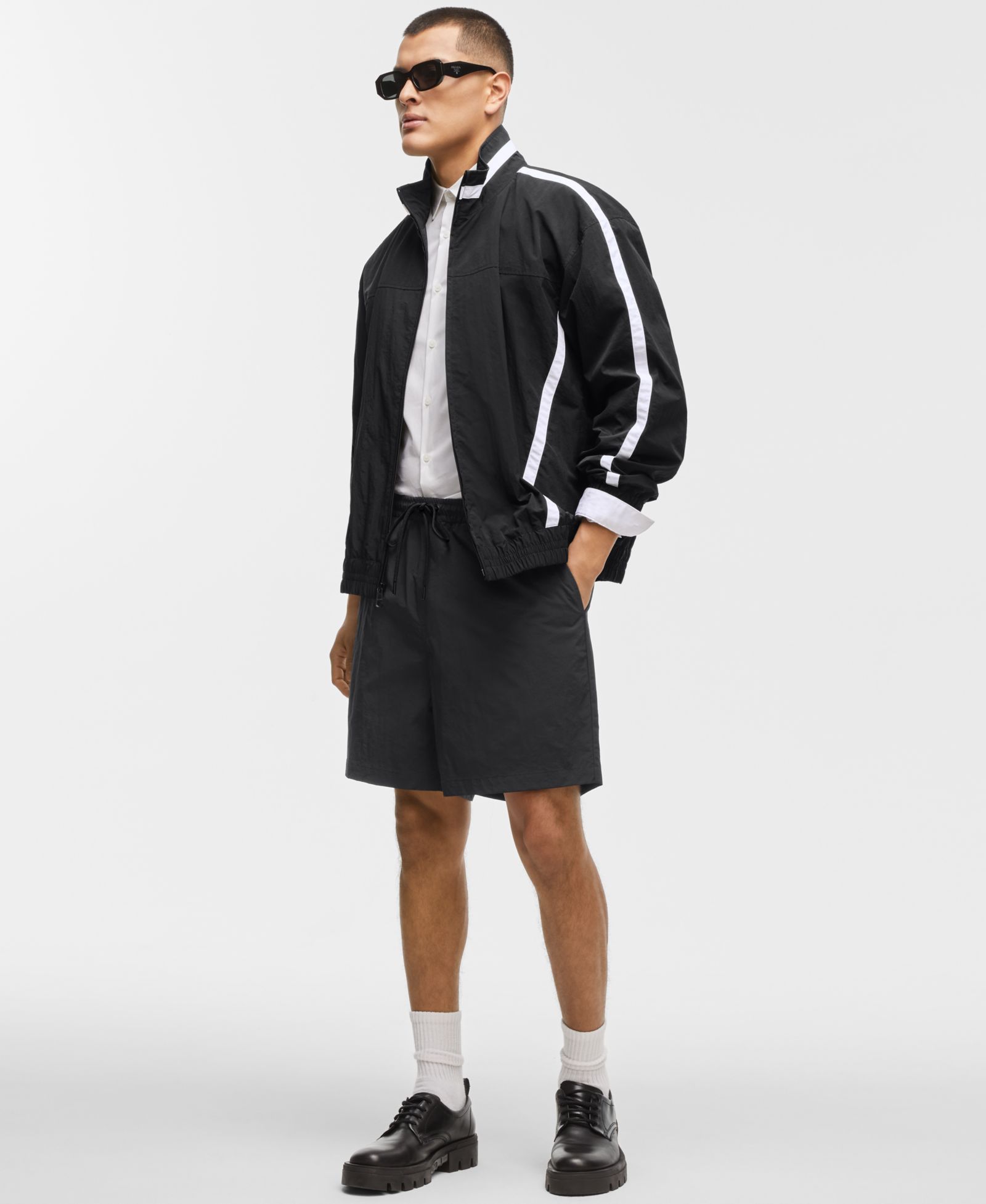 Mode of One Мужской Solid Ripstop Shorts