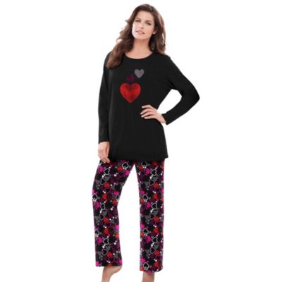 Black multi hearts