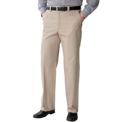Мужские брюки KingSize Relaxed Fit Wrinkle-Free Full Elastic Plain Front