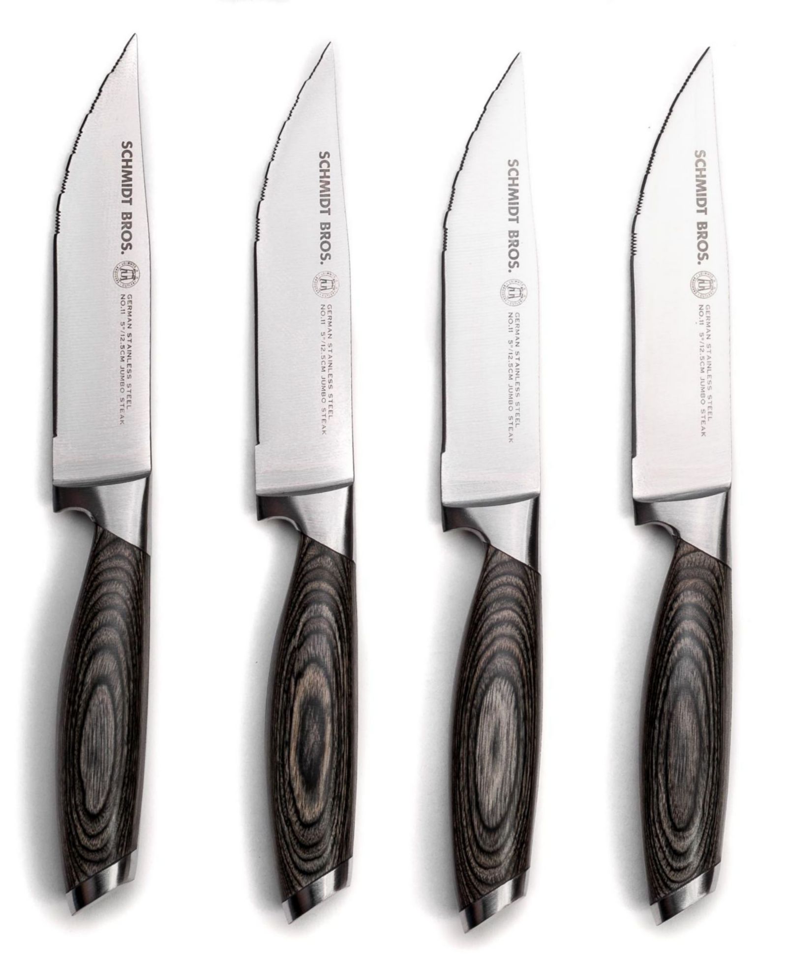 Schmidt Brothers Bonded Ash 4-Pc. Steak Knife Set