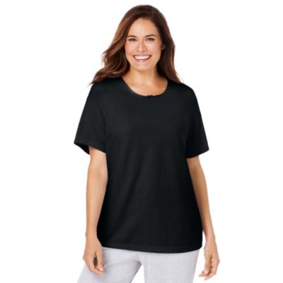 Dreams & Co. Plus Size футболка для сна Dreams and Co.
