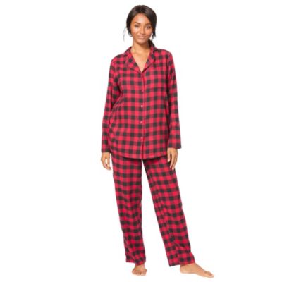 Женский пижамный комплект Dreams & Co. Classic Flannel