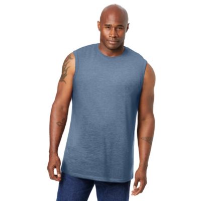 KingSize Men's Shrink-Less Lightweight Muscle T-Shirt