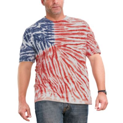 American flag tie dye