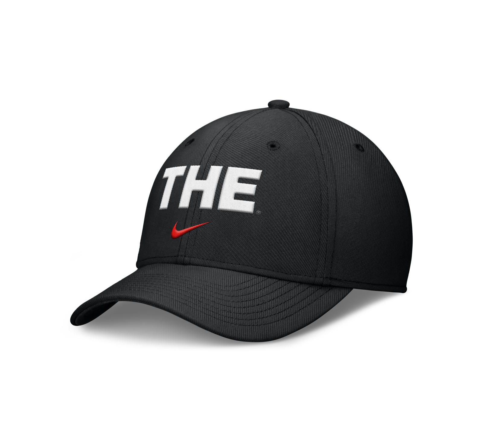 Nike Men's Black Ohio State Buckeyes Rise THE Dri-FIT Flex Hat