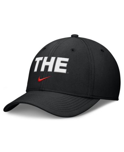 Nike Men's Black Ohio State Buckeyes Rise THE Dri-FIT Flex Hat