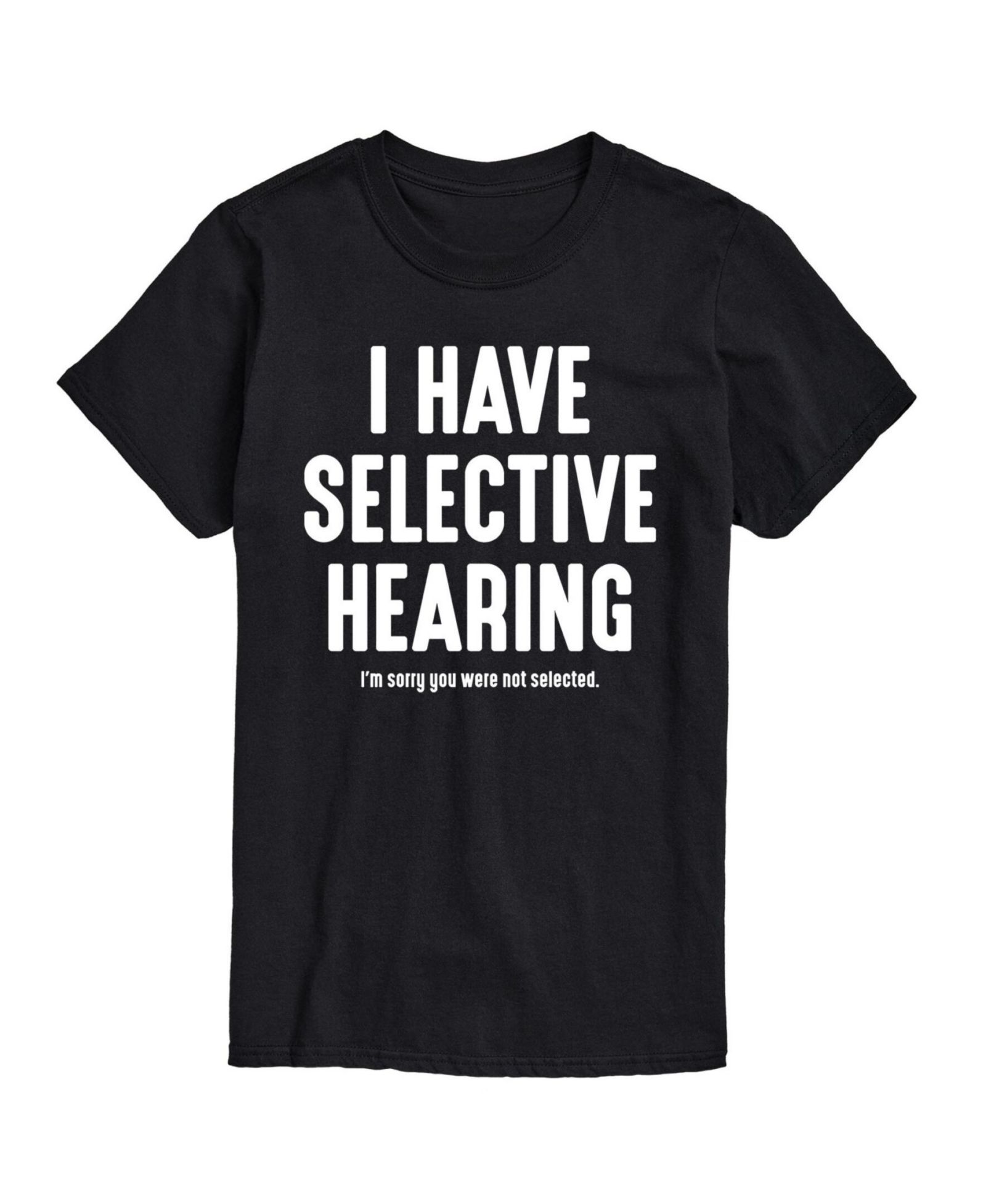 Мужская футболка Hybrid Apparel Selective Hearing Short Sleeve Tee
