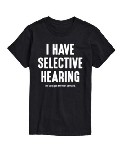 Мужская футболка Hybrid Apparel Selective Hearing Short Sleeve Tee