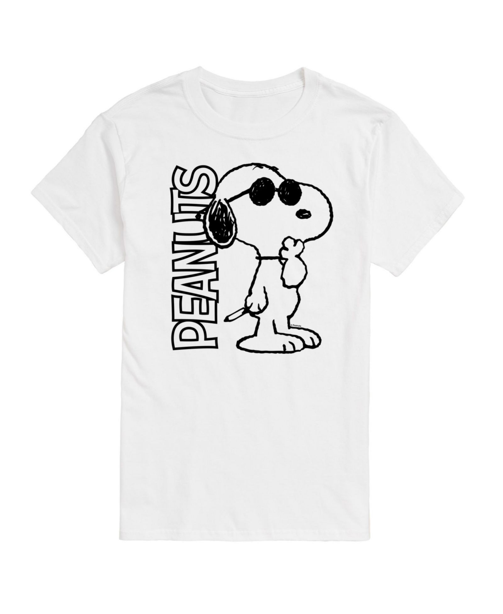 Мужская футболка Hybrid Apparel Joe Cool Peanuts Logo с коротким рукавом