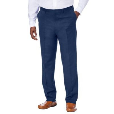 Мужские брюки KingSize Linen Blend Plain Front