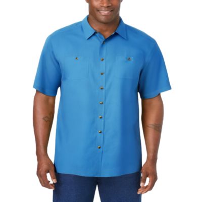 Рубашка KingSize Men's Short-Sleeve Linen
