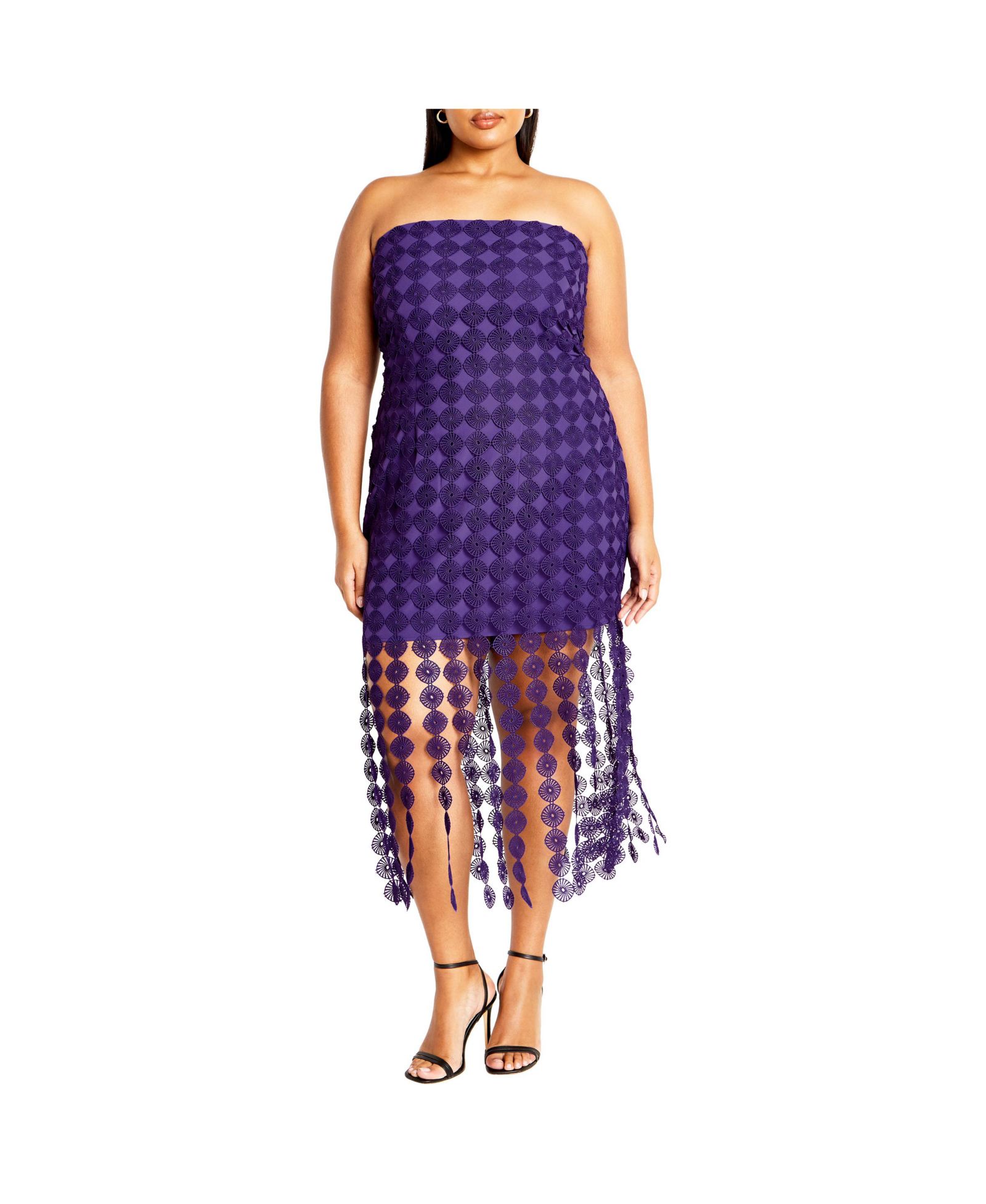 Платье Plus Size Ebony от CITY CHIC