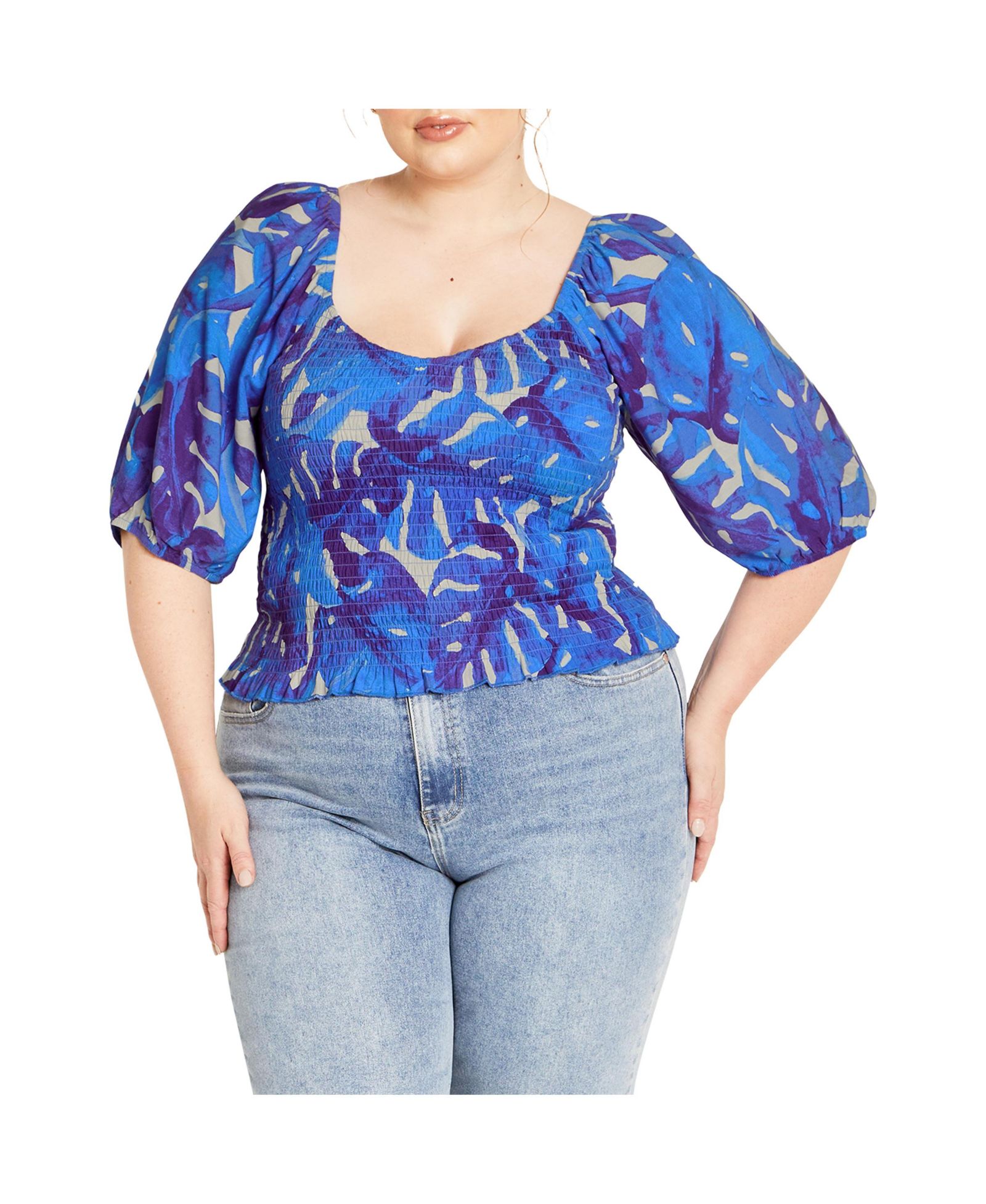 CITY CHIC Women's Boardwalk Top