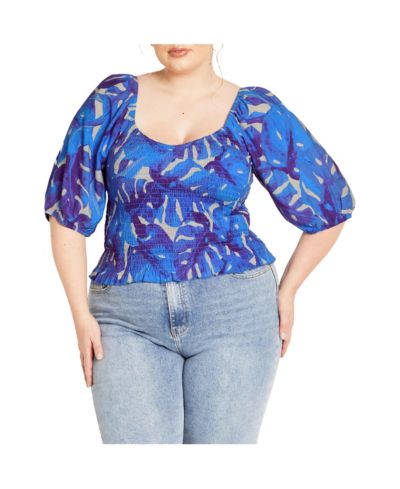 CITY CHIC Women's Boardwalk Top