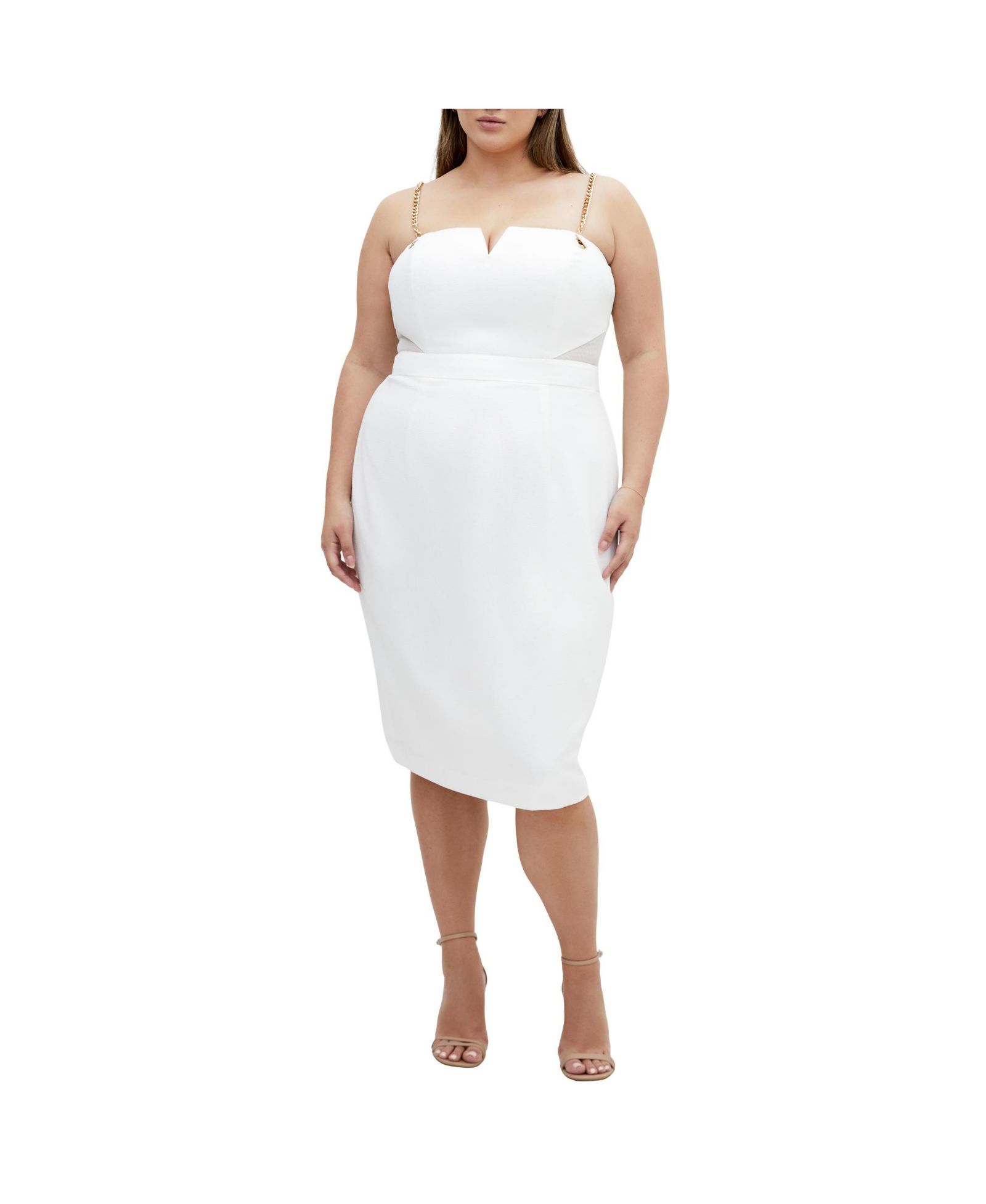 CITY CHIC Plus Size Платье Ann Chain