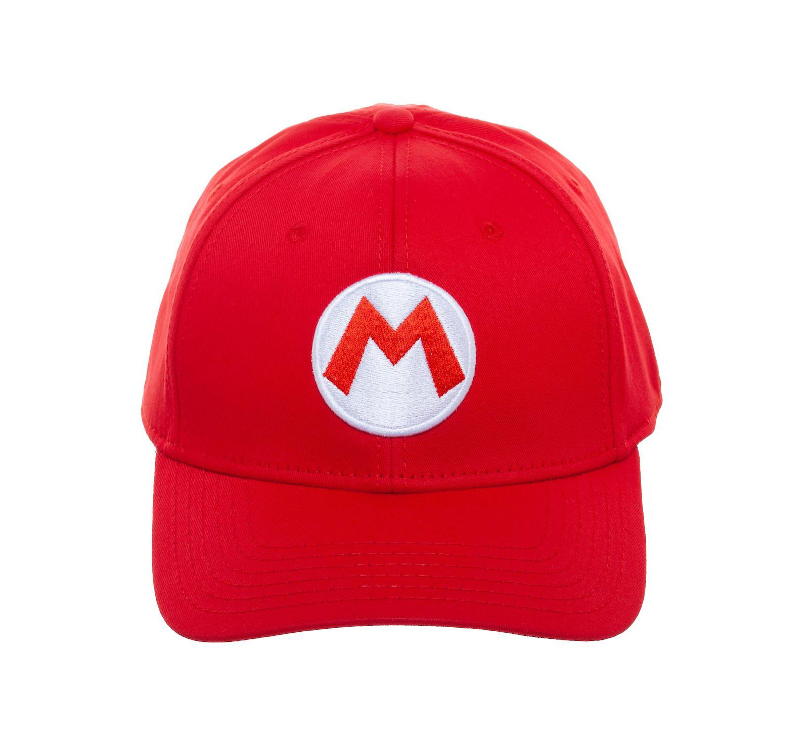 SUPER MARIO Men's Bros Mario Red Flex Fit Hat