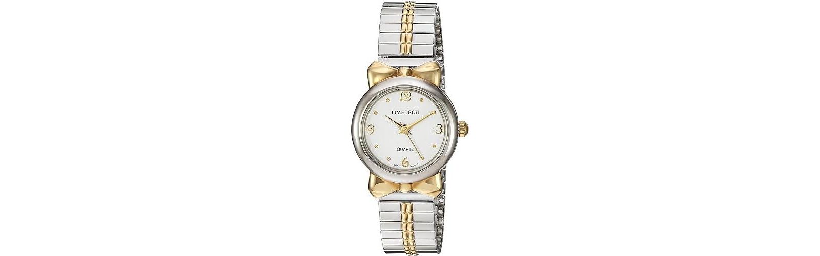 Женские часы TIMETECH Steel Two Tone с браслетом Expansion Stretch
