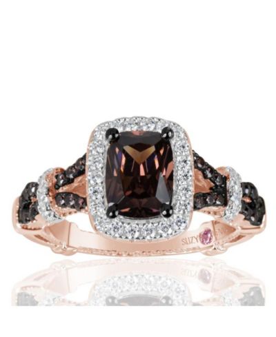 Кольцо Suzy Levian Sterling Silver Cubic Zirconia