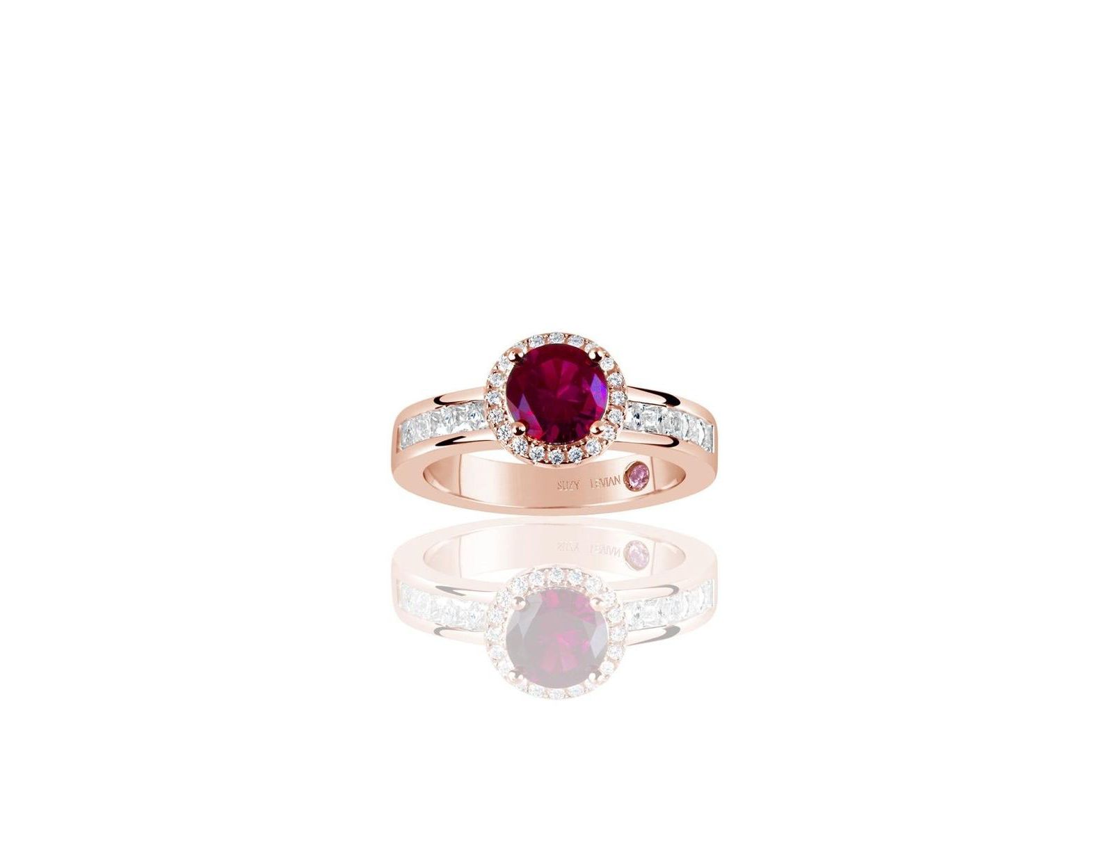 Кольцо Suzy Levian Sterling Silver Cubic Zirconia