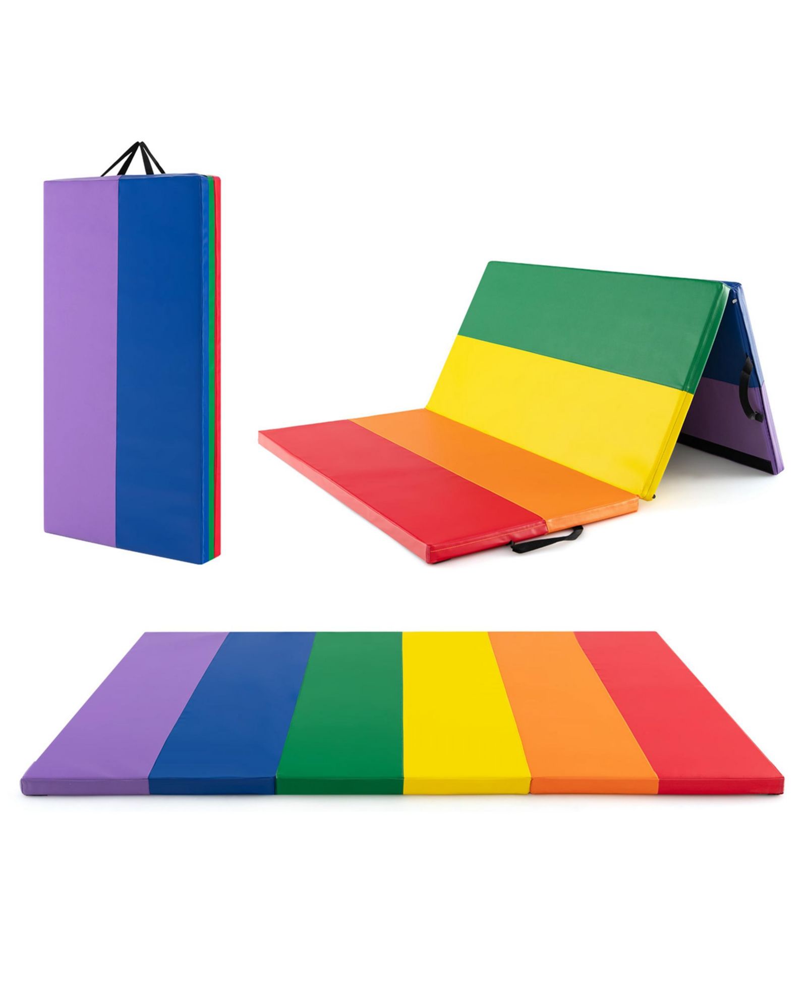 Гимнастический мат Tri-Folding 6' x 4' для детей