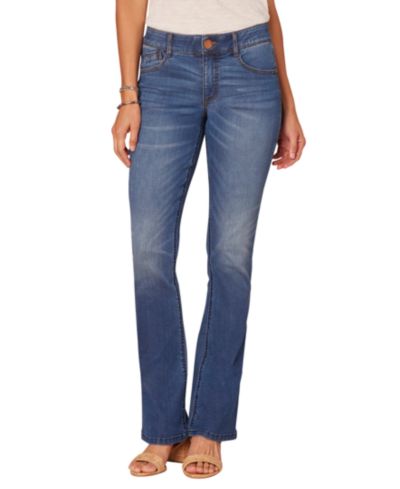 Democracy Petite джинсы bootcut Luxe Touch Itty Bitty