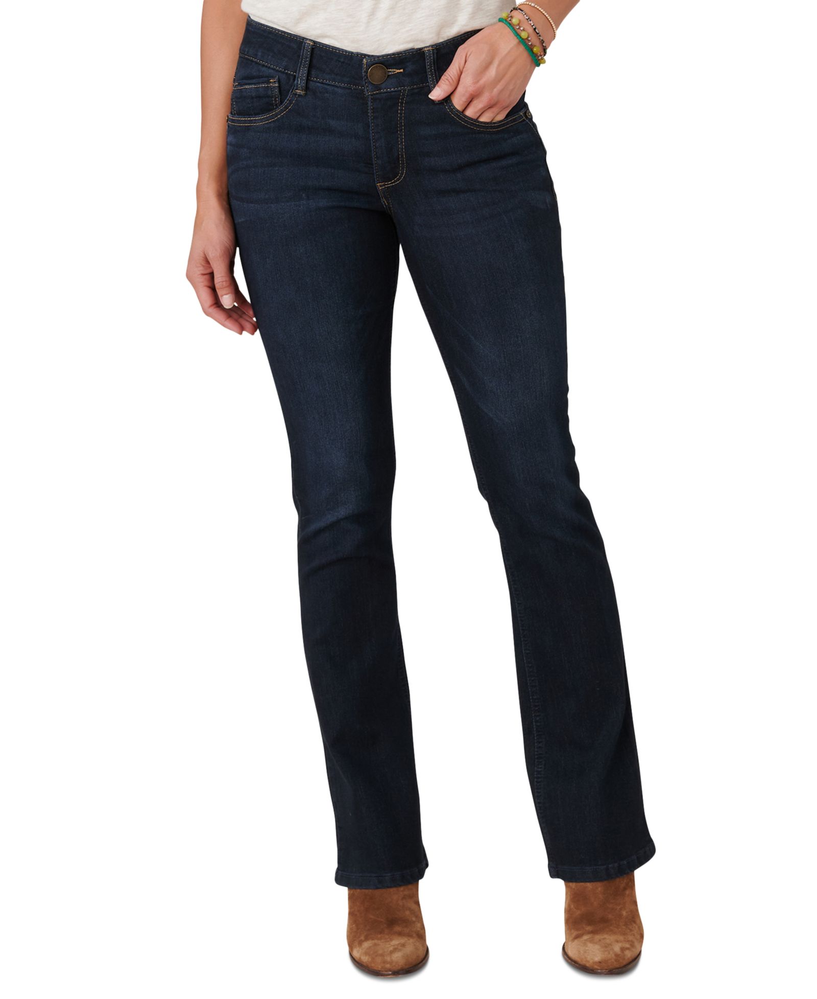 Democracy Petite джинсы bootcut Luxe Touch Itty Bitty