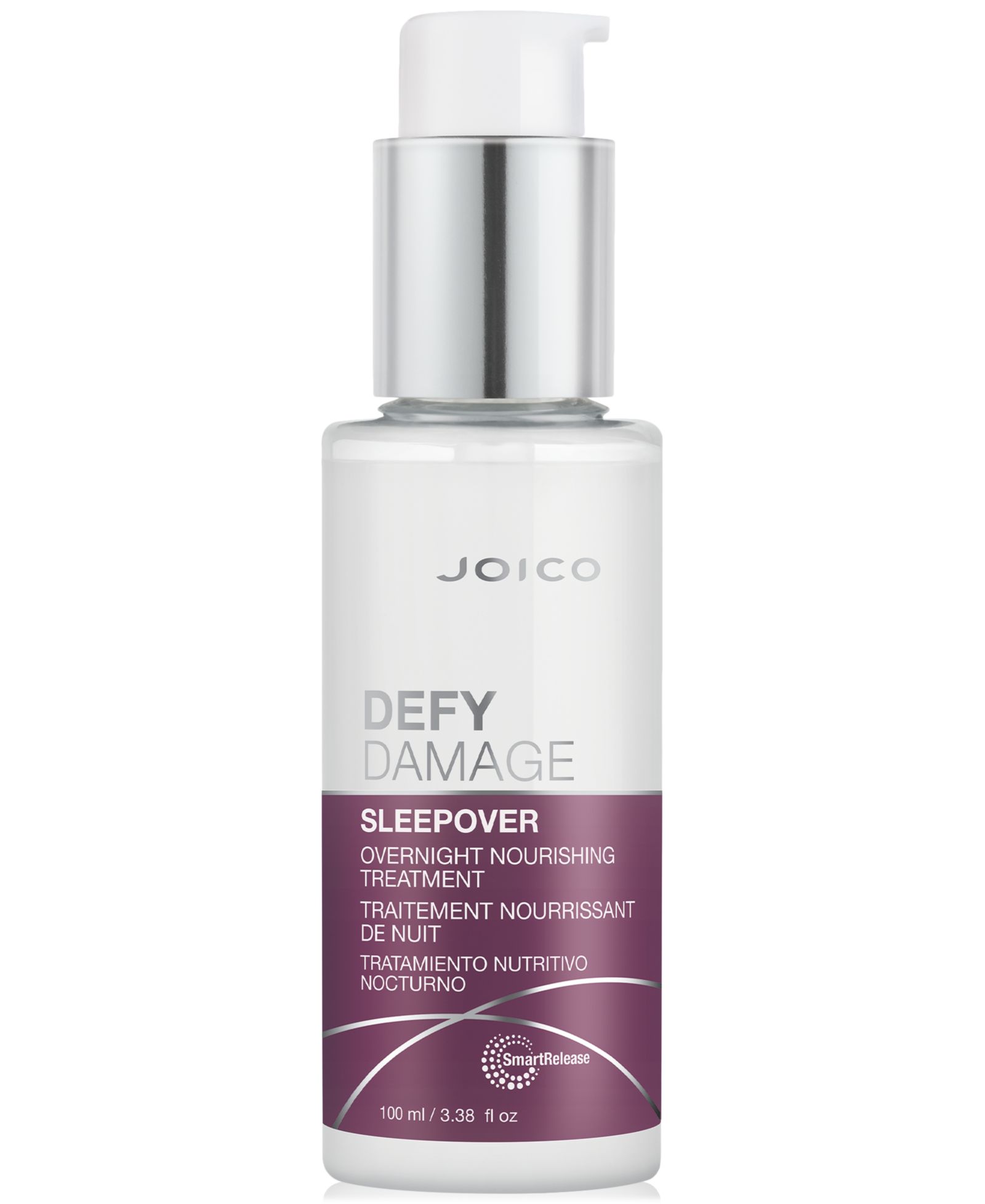 Ночная маска для волос Joico Defy Damage Sleepover Overnight Nourishing Treatment 3.38 oz.