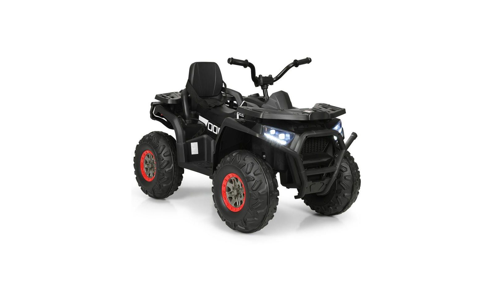 Детский квадроцикл на 12V с двумя скоростными режимами и LED-фарами