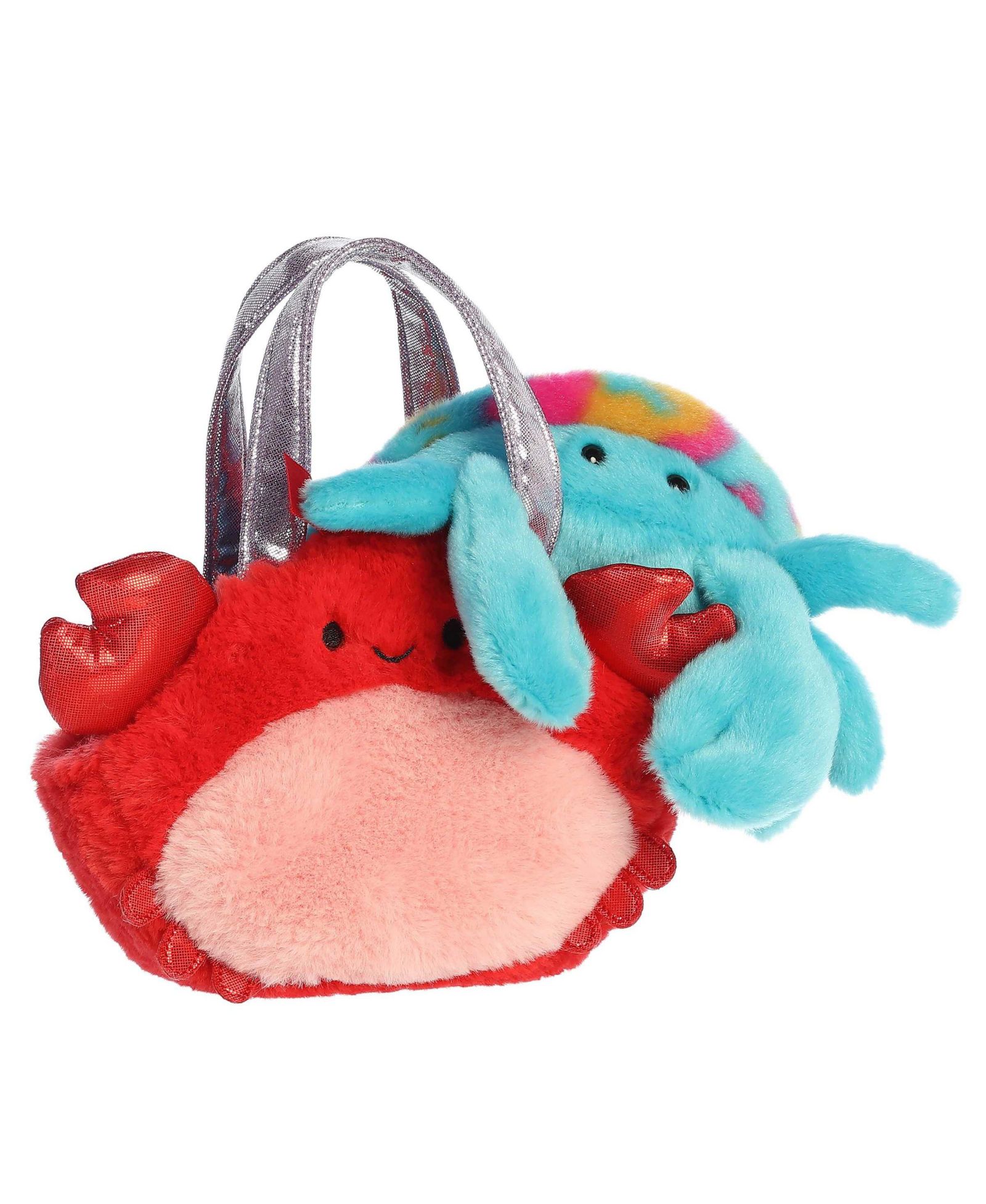 Плюшевая игрушка Aurora Small Crab Fancy Pals Blue 6.5"