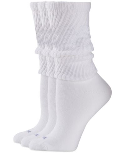 HUE® Women's 3-Pk. Slouch Socks