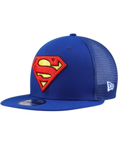 Мужская кепка New Era Blue Superman 9FIFTY Snapback Trucker