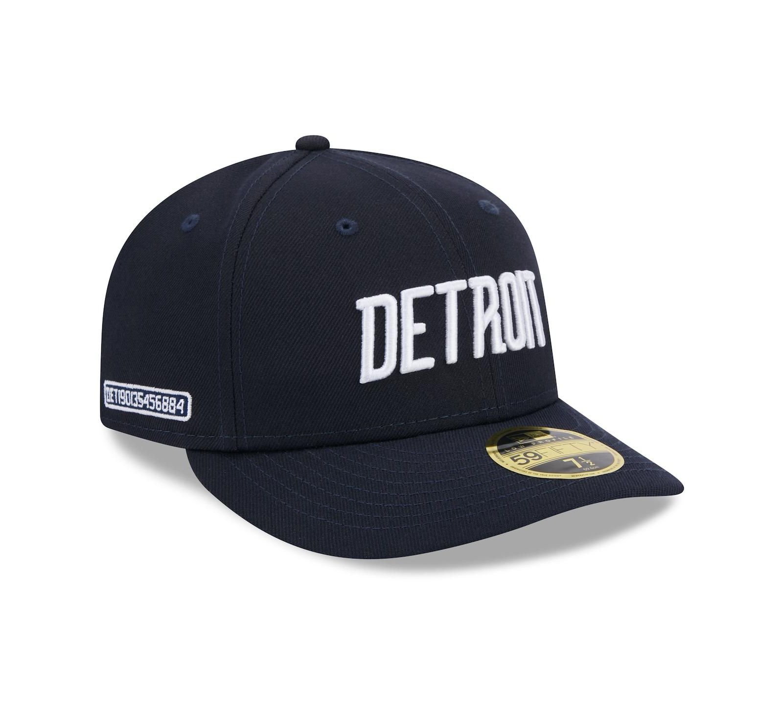 New Era Men's Navy Detroit Tigers 2024 City Connect Low Profile 59FIFTY Fitted Hat