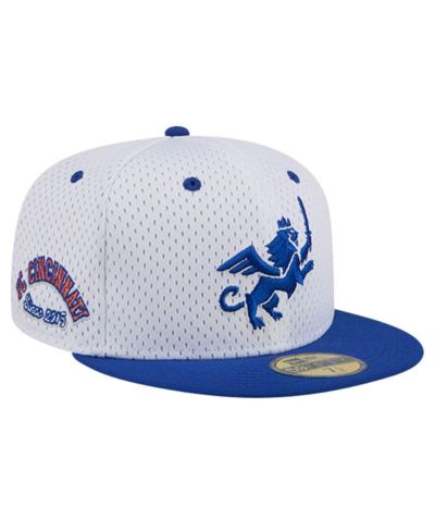 New Era Men's Gray FC Cincinnati Throwback Mesh 59FIFTY Fitted Hat