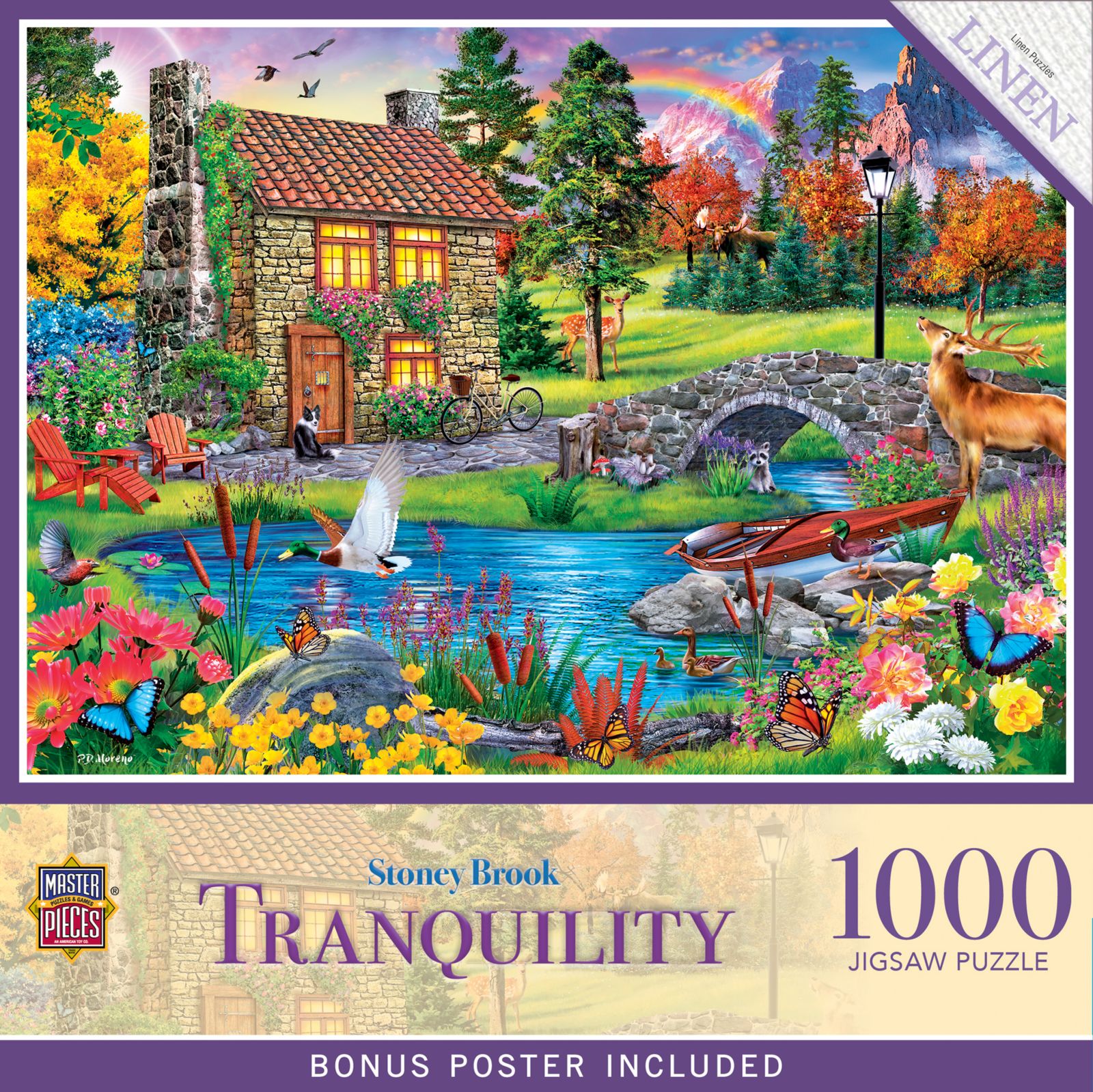 MasterPieces Retreats - Stoney Brook Cottage пазл 1000 деталей