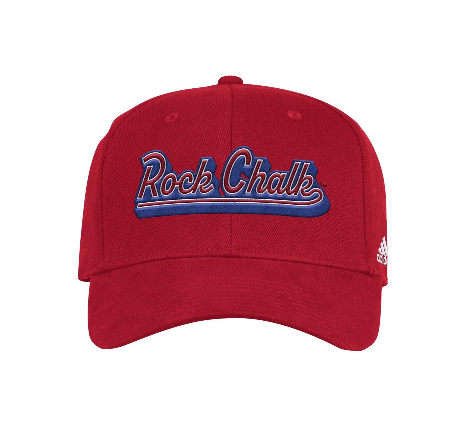 Adidas Men's Kansas Jayhawks Chant Flex Hat
