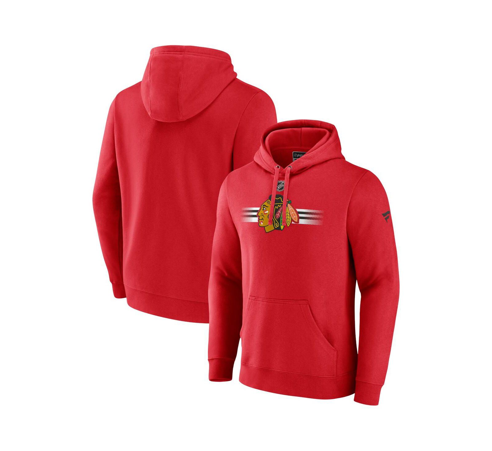 Мужское худи Fanatics Chicago hawks Authentic Pro Secondary Pullover