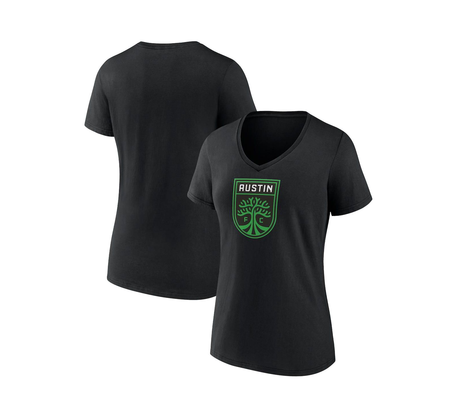 Женская футболка Fanatics Austin FC Logo V-Neck