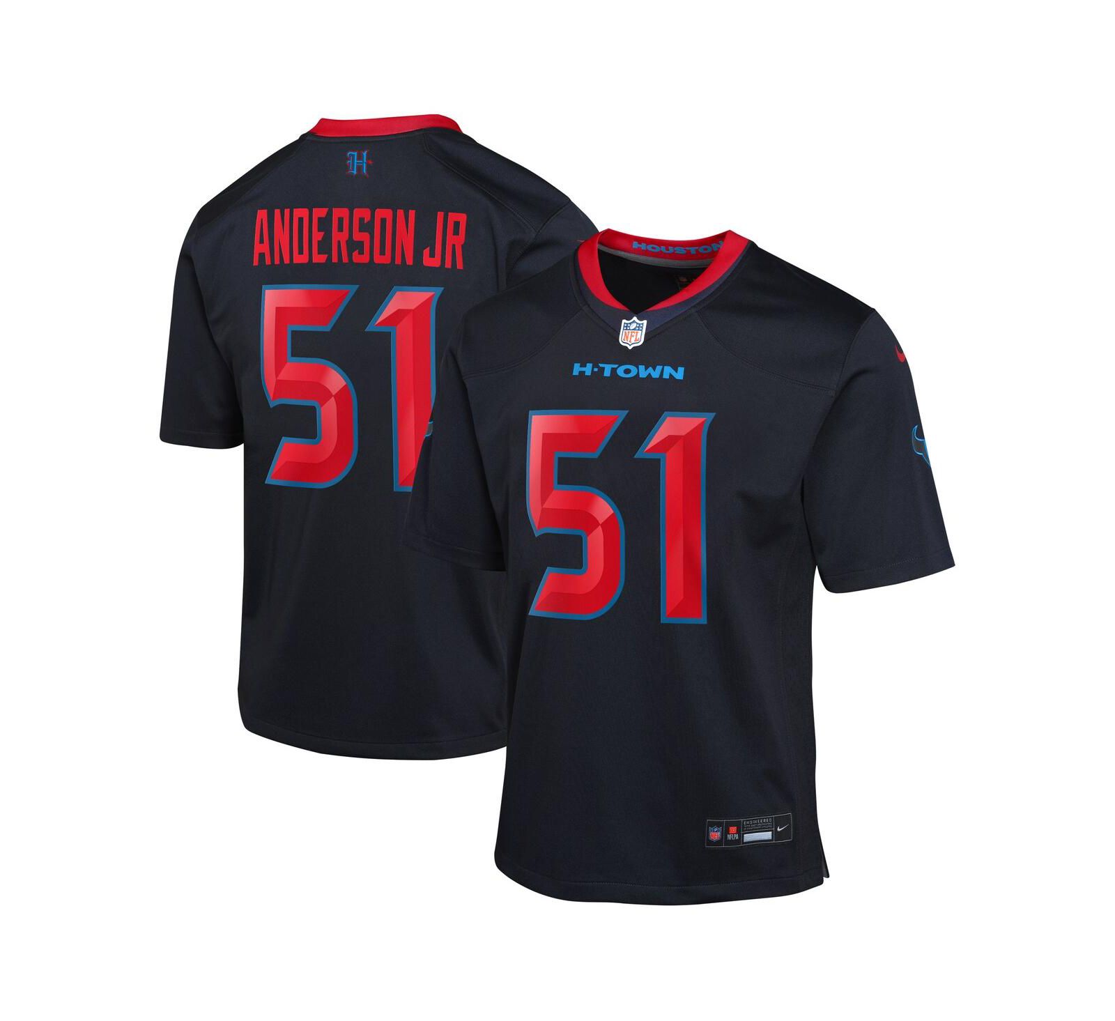 Детская игровая джерси Nike Will Anderson Jr. Houston Texans Alternate