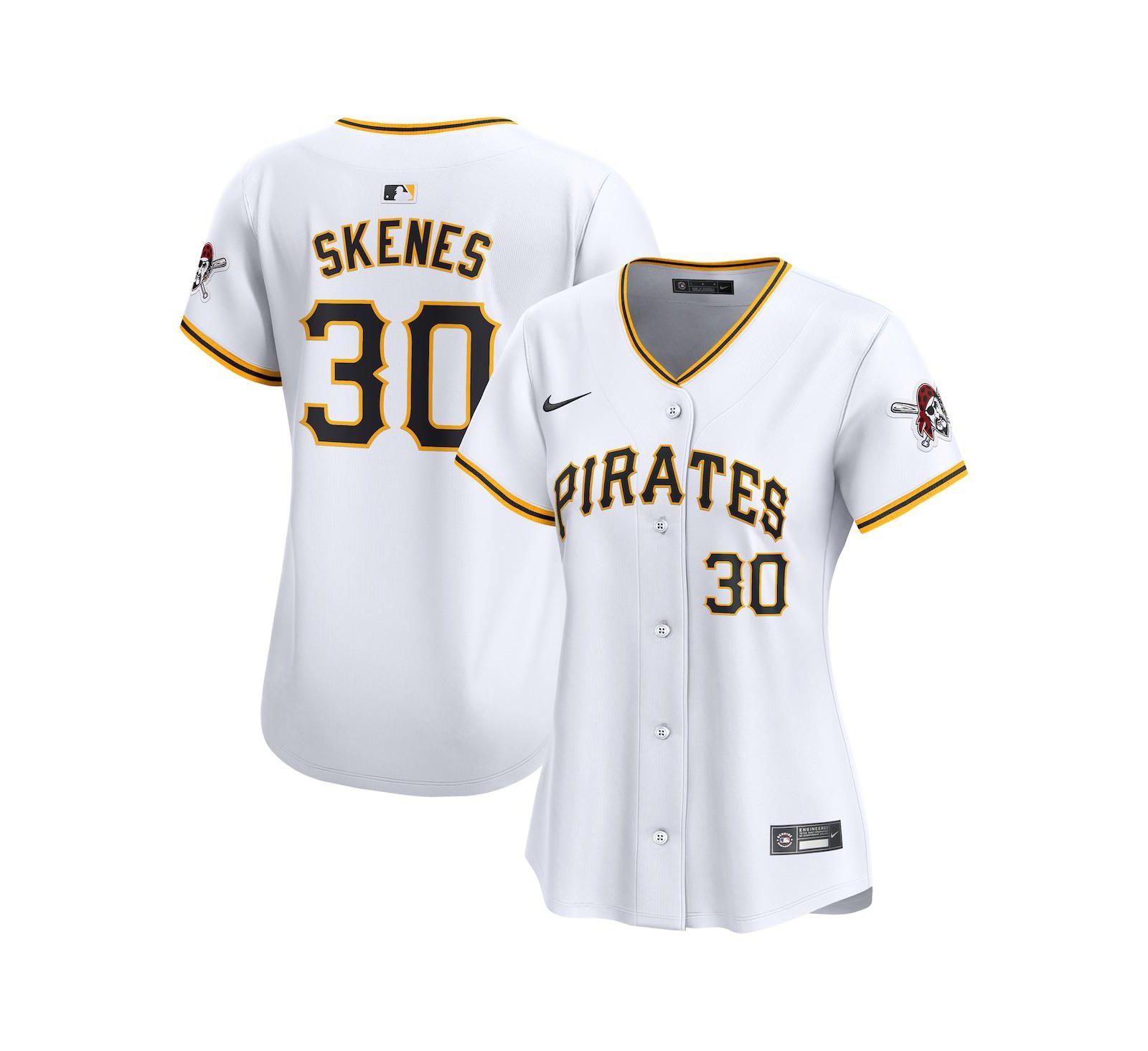 Джерси Nike Women's Paul Skenes Pittsburgh Pirates Home Limited Player