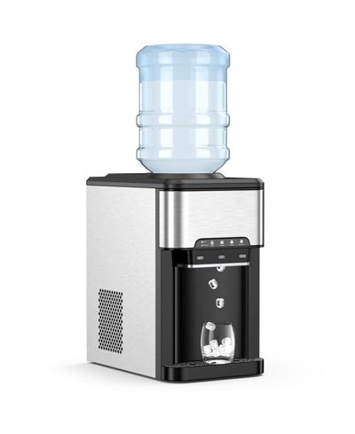 INOLAIT Water Cooler Dispenser 3-in-1 with Built-in Ice Maker and 3 Temperature Settings