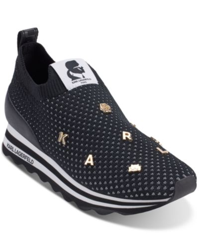 KARL LAGERFELD PARIS Women's Marje Slip-On Sneakers