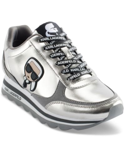 KARL LAGERFELD PARIS Женские Meade Lace-Up кроссовки